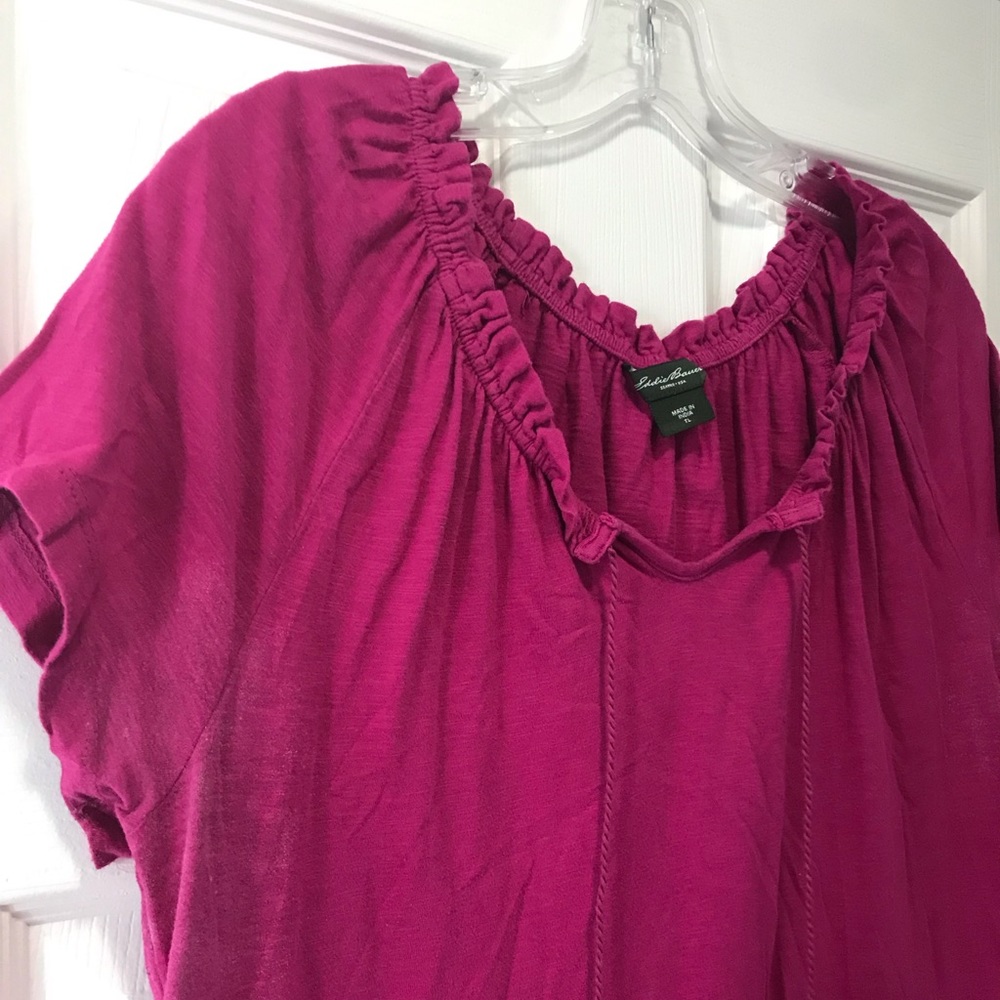 TALL: Fuchsia top